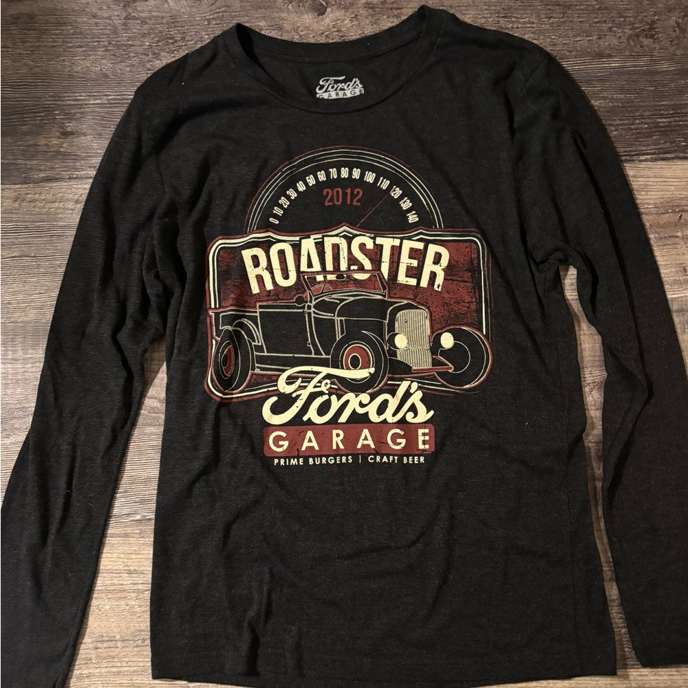 Ford's Garage Black Long Sleeve Shirt